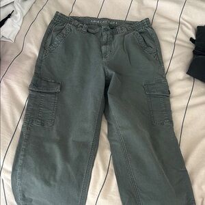 American Eagle Green Cargo Pants